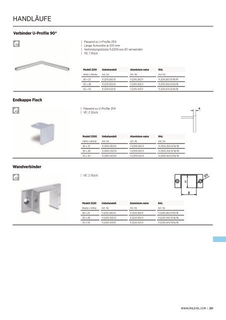 OnLevel Gesamtkatalog