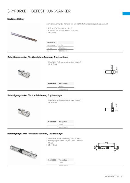 OnLevel Gesamtkatalog