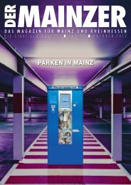 DER MAINZER - Das Magazin für Mainz und Rheinhessen - Nr. 325