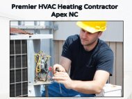 Premier HVAC Heating Contractor Apex NC