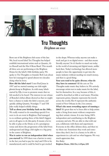 Viva Brighton Issue #56 October 2017