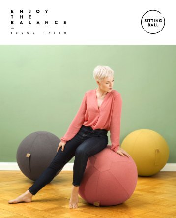 Sitting Ball - Enjoy the Balance   - Issue 2017/2018 