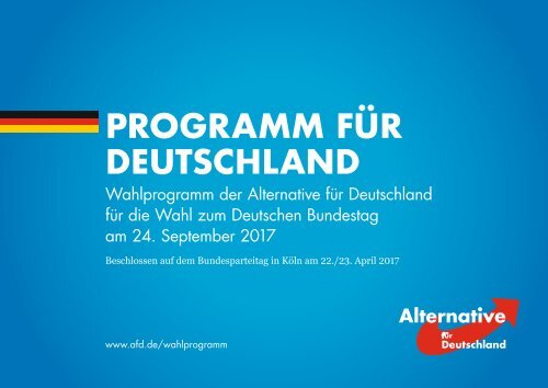 2017-06-01_AfD-Bundestagswahlprogramm_Onlinefassung