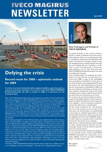 Defying the crisis - IVECO MAGIRUS