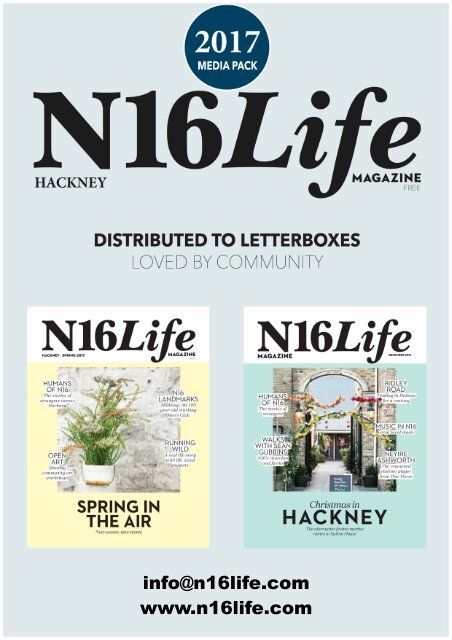 N16LifeHackney Mediapack 2017