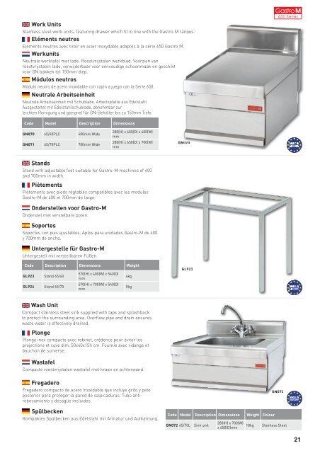 Gastrolini GastroM Katalog