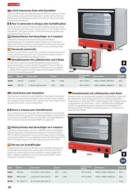 Gastrolini GastroM Katalog