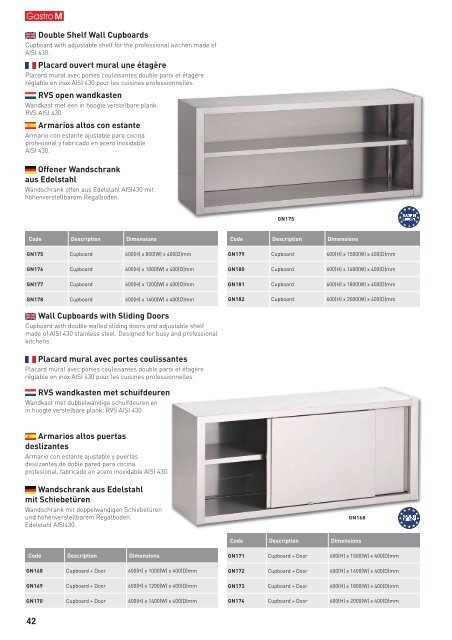 Gastrolini GastroM Katalog