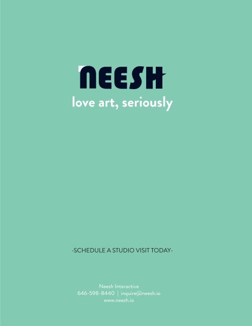 Neesh Magazine No. 1 (Spring 2017)