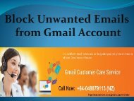 Block Unwanted Emails from Gmail Account