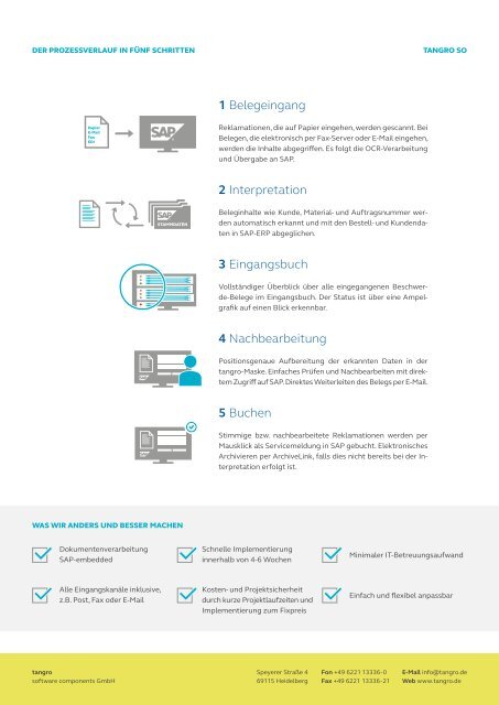 tangro Service Order Processing (Reklamationen)