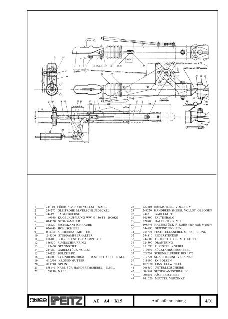 Teilehandbuch Nico Fahrzeugteile GmbH