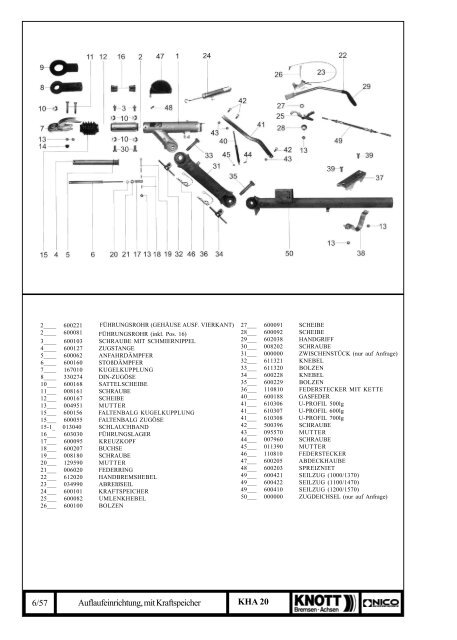 Teilehandbuch Nico Fahrzeugteile GmbH