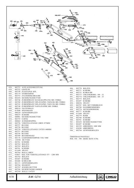 Teilehandbuch Nico Fahrzeugteile GmbH