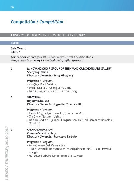 Calella 2017 - Program Book