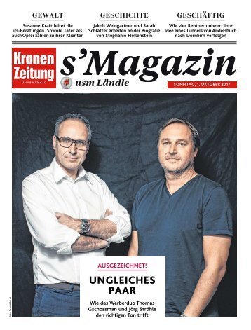 s' Magazin usm Ländle 01. Oktober 2017