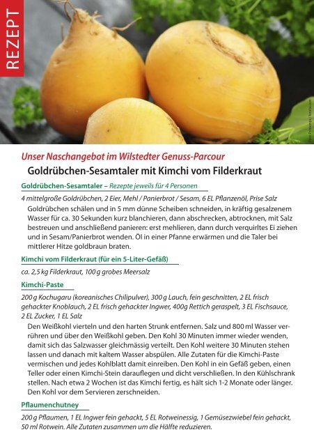 Gastronomie-Tage in Bremen 2017_Broschüre