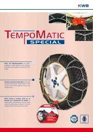 KWB Schneeketten PKW TMS 2017