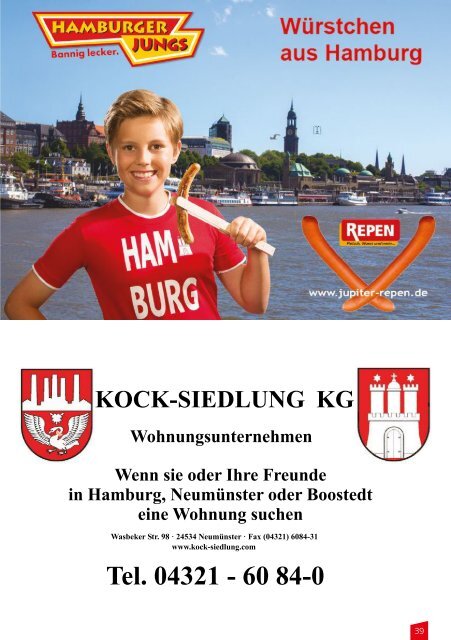 Handball Sport Verein Hamburg I Hallenheft TSV Burgdorf II