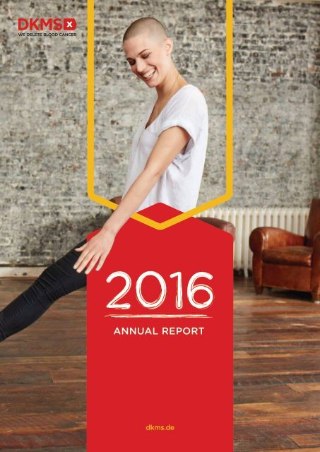 DKMS Jahresbericht 2016 EN