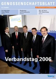Verbandstag 2006 - RWGV