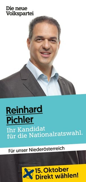 Reinhard Pichler - Vorzugsstimme ÖVP