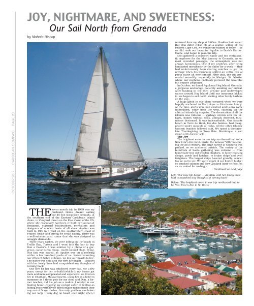 Caribbean Compass Yachting Magazine October 2017