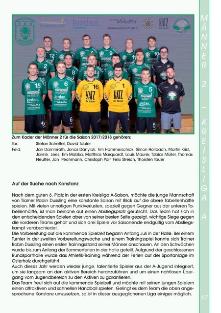 "Handball in Asperg" 2017/2018