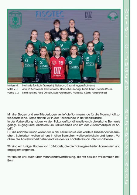 "Handball in Asperg" 2017/2018