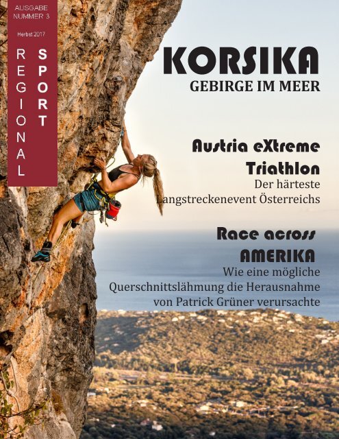 Regionalsport Nummer drei Herbstausgabe