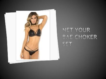 Net Your Bae Choker Set