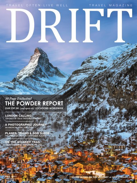 DRIFT Travel Fall 2017