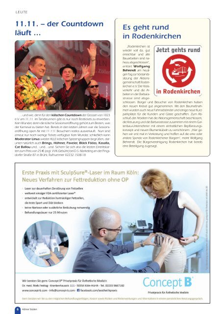 Kölner Süden Magazin September 2017