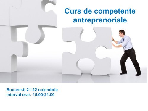 Curs de competente antreprenoriale  2 oct