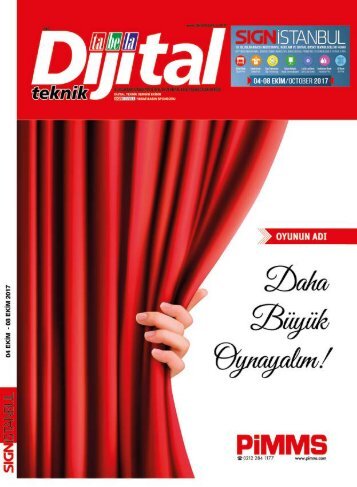 Dijital Teknik - SignIstanbul Ek - Eylül17