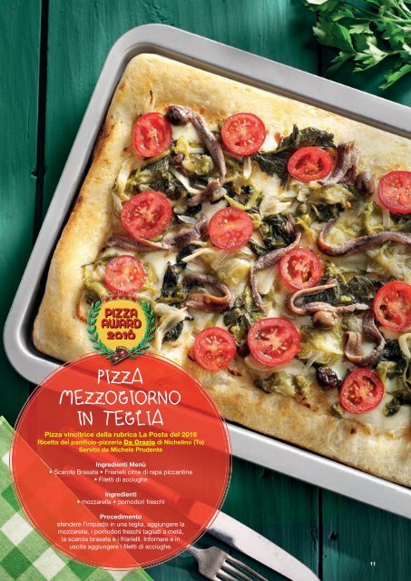 MENU Speciale Pizze - Settembre 2017