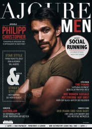 AJOURE´ Men Magazin Oktober 2017 