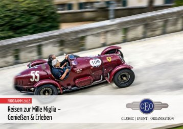 Reisen zur Mille Miglia – Genießen & Erleben