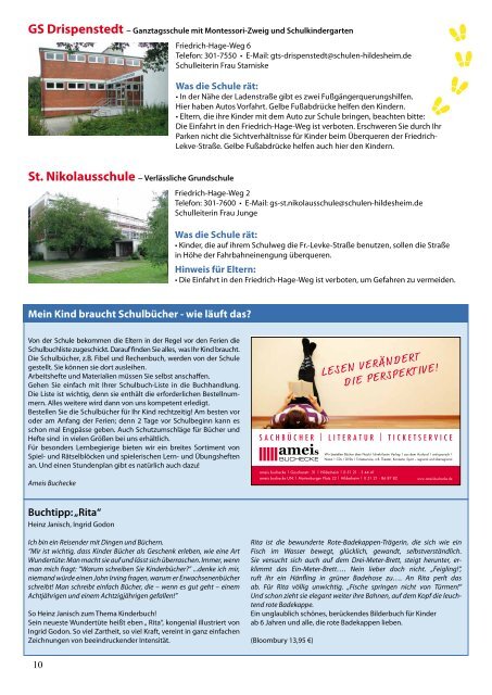 Schulwegmagazin 2012/2013 - Weisste.net