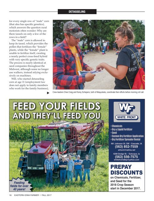 Eastern Iowa Farmer Fall 2017