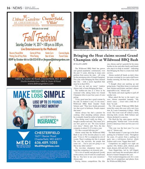 West Newsmagazine 10-4-17