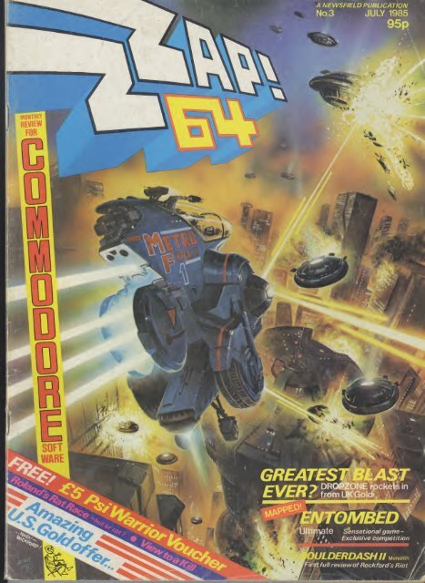 ZZAP!64 - Issue 3 - July 1985
