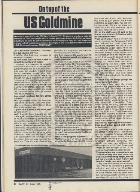 ZZAP!64 - Issue 2 - June 1985