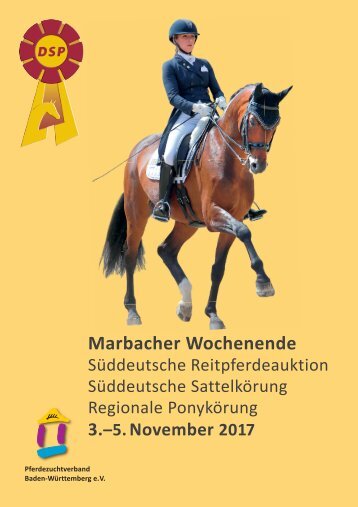 Auktionskatalog Marbacher Wochenende 2017