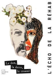 Echo de la Réhab - N°21 - Le don, la dette et le truand - Octobre 2017