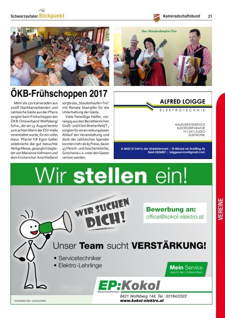 Blickpunkt 3. Ausgabe 2017