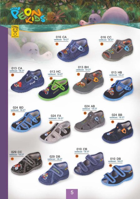 Katalog dětské obuvi