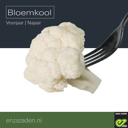 Leaflet Bloemkool voorjaar|najaar