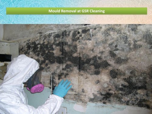 Mould Removal at GSR Cleaning