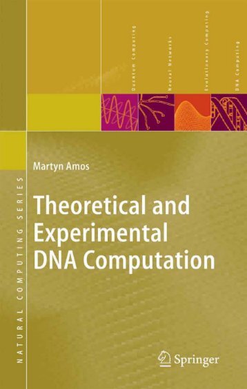 Theoretical and Experimental DNA Computation (Natural ...